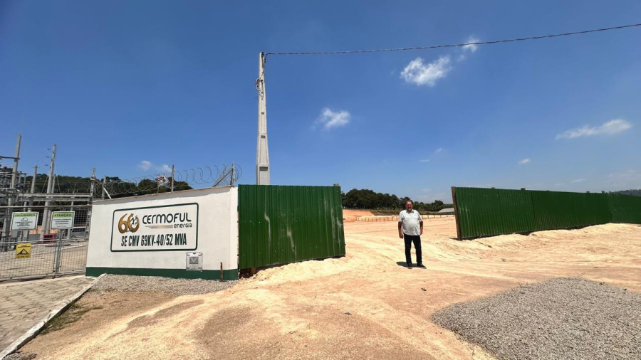 Iniciada instalação do canteiro de obras da nova sede da Cermoful